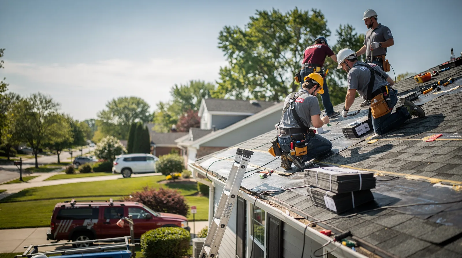 Roof Repair in Germantown, WI around you
